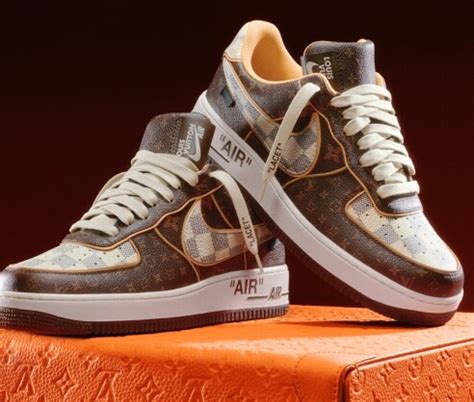 louis vuitton x nike air force 1 coffee|louis vuitton nike dunk.